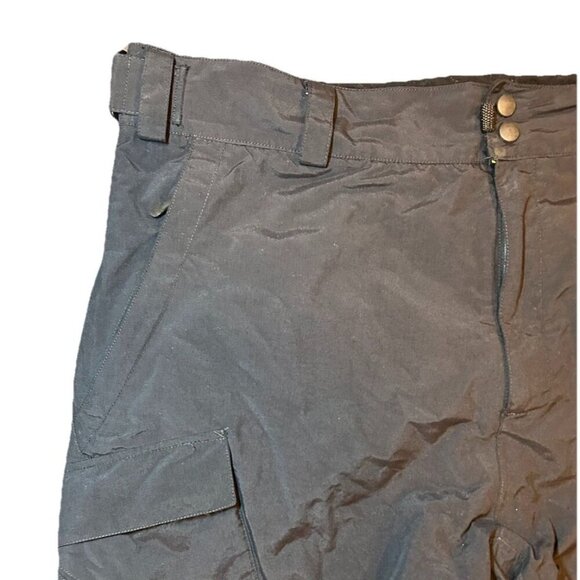 Obermeyer Revert Snow Ski Pants Heavy Black Zip Pockets Insulated Men's Size XL - Picture 5 of 16